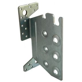 Etrier encoche ame interieure TU16 134x108 fixation bois invisible