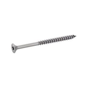 Vis A2 Inox Ø 6x100 mm - TX25 - Tête fraisée - Boîte de 100