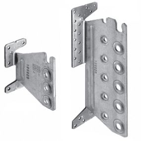 Etrier à encoche TU28 Simpson 254x108 mm pour assemblage invisible poutre bois