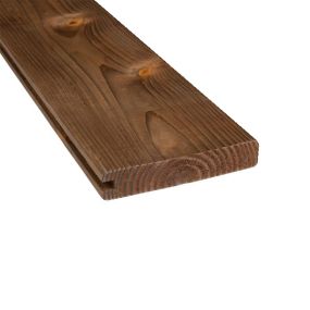 Lame finition clôture AUSTRAL Long. 1,92 m - 135 x 34 mm - en pin Cl.4 marron