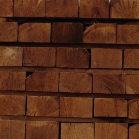 Traverse Azobé 70x150 mm pour aménagement extérieur