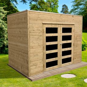 Abri jardin bois autoclave S8731-1 SOLID