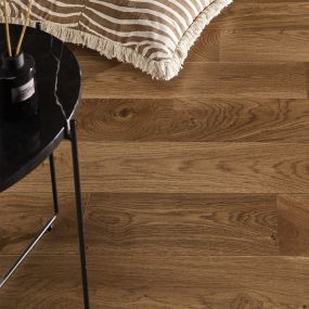 Parquet contrecollé vernis mat ALTO 139 - Chêne Intenso Cuir - 1210x139x12 mm