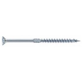 100 Vis construction bois Ø 6x120 mm Torx 30 - Tête fraisée - Filetage partiel