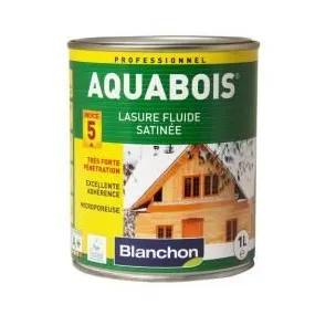 Lasure AQUABOIS Chêne clair 1L - Blanchon