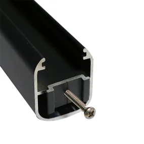 12 Clips + vis de fixation au poteau Alu des Traverses Top/Base et Interm. Evoluclos