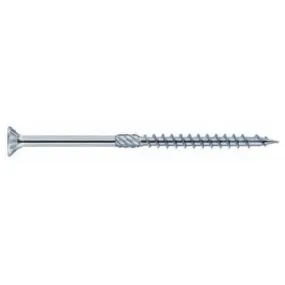 100 Vis construction bois Ø 6x160 mm Torx 30 - Tête fraisée - Filetage partiel