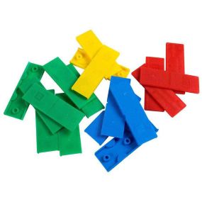 200 Cales lambourde autodrainantes Flatpad 2-3-4-5 mm NIVO