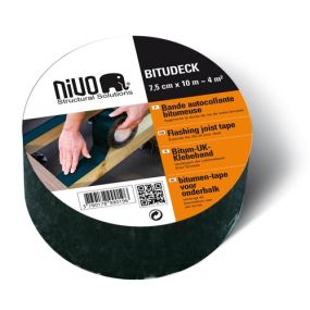Bande bitumeuse Bitudeck 7,5 cm x 10 m Fiberdeck