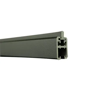 Profil d'encadrement alu 1,80 m pour clôture Bali Evoluclos - RAL 7016