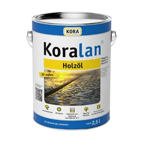 Huile de protection terrasse bois 2,5L Teinte GRIS - Saturateur KORALAN