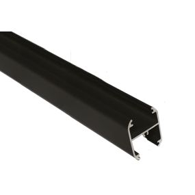 Traverse intermédiaire alu 1765x47x35 mm pour cloture Bali Evoluclos - RAL 7016