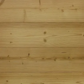 Lambris sapin thermo-traité VEGA 2700x185x19 mm - Finition brossée