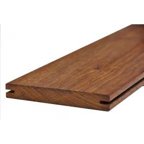 Lame terrasse MERBAU L. 2,40 m 140x20 mm - Fixations invisibles