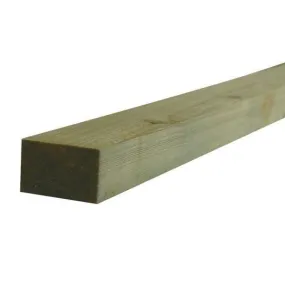 Liteau sapin 45x22 mm L. 4,00m traité Classe 3 