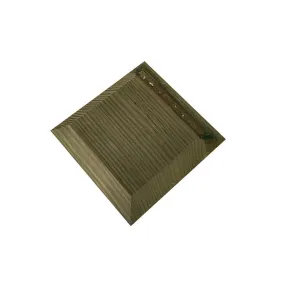 Chapeau couvre poteau bois 9x9 cm traité Classe 4