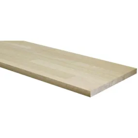Tablette en chêne massif 50 x 200 cm, ép.18 mm