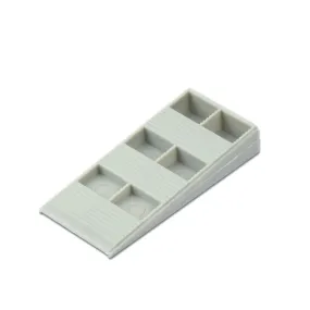 Cales crantées 15 mm pour terrasse et plancher HAPAX - 6 pcs