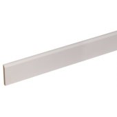 Plinthe en pin prpeint blanc 100x10mm L. 2,00 m