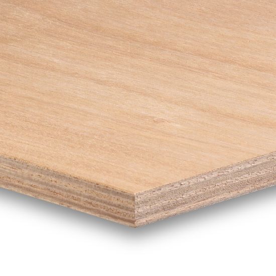 Panneau contreplaqué CTBX tout Okoumé 2500x122x10 mm JOUBERT