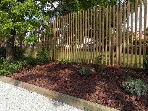 Cloture ganivelle, Amenagement jardin, Cloture jardin bois