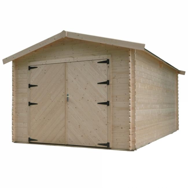 Abri de Jardin Bois GARAGE TRADITIONAL 18,19 M² - Solid