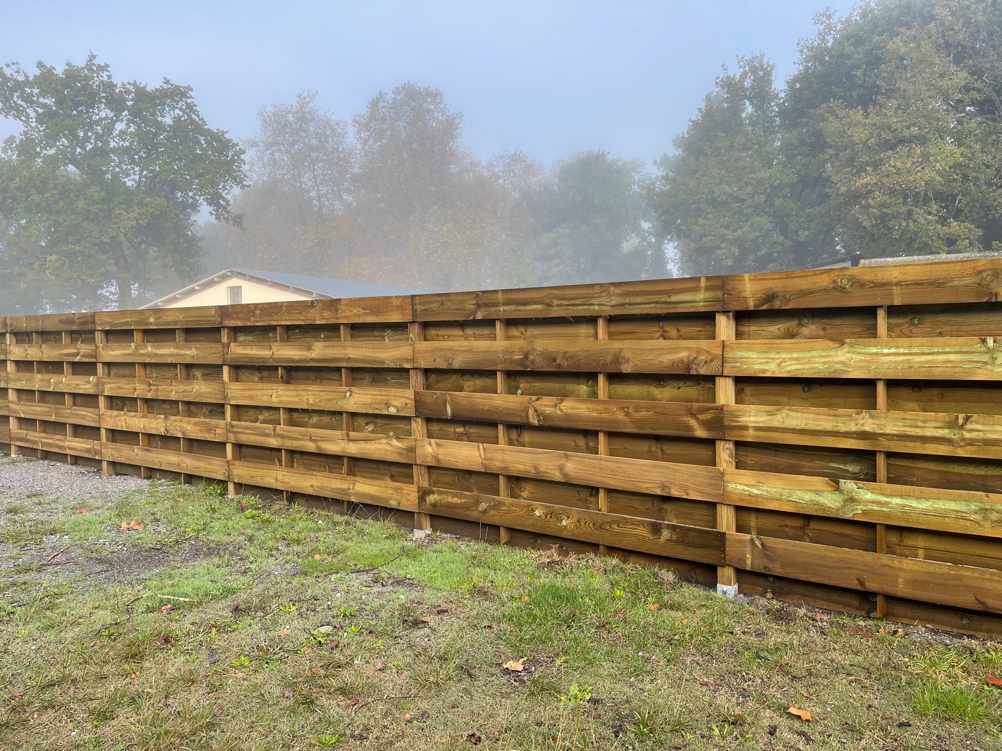 Cloture en bois - Pose de cloture bois Calvados